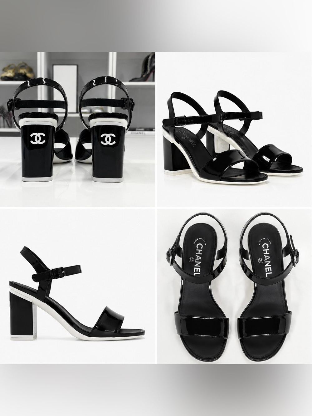 CHANEL Sandals in Black